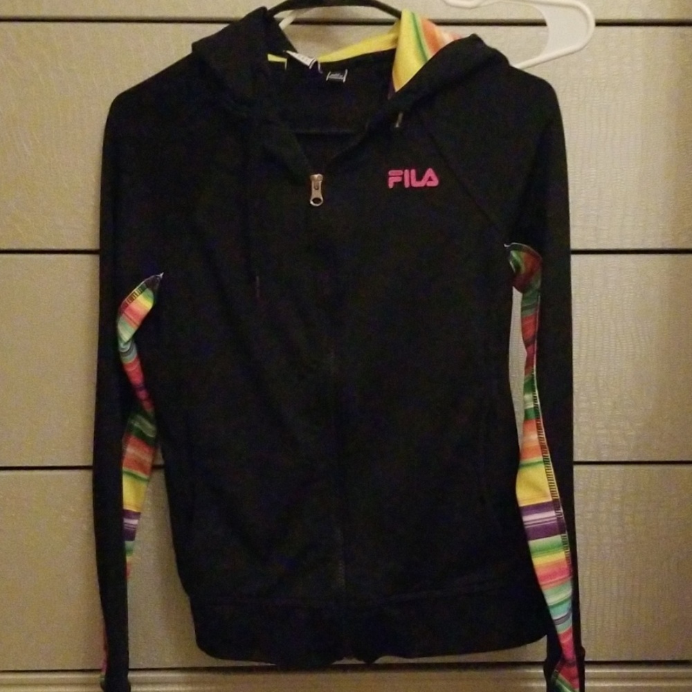 Fila zip up hoodie